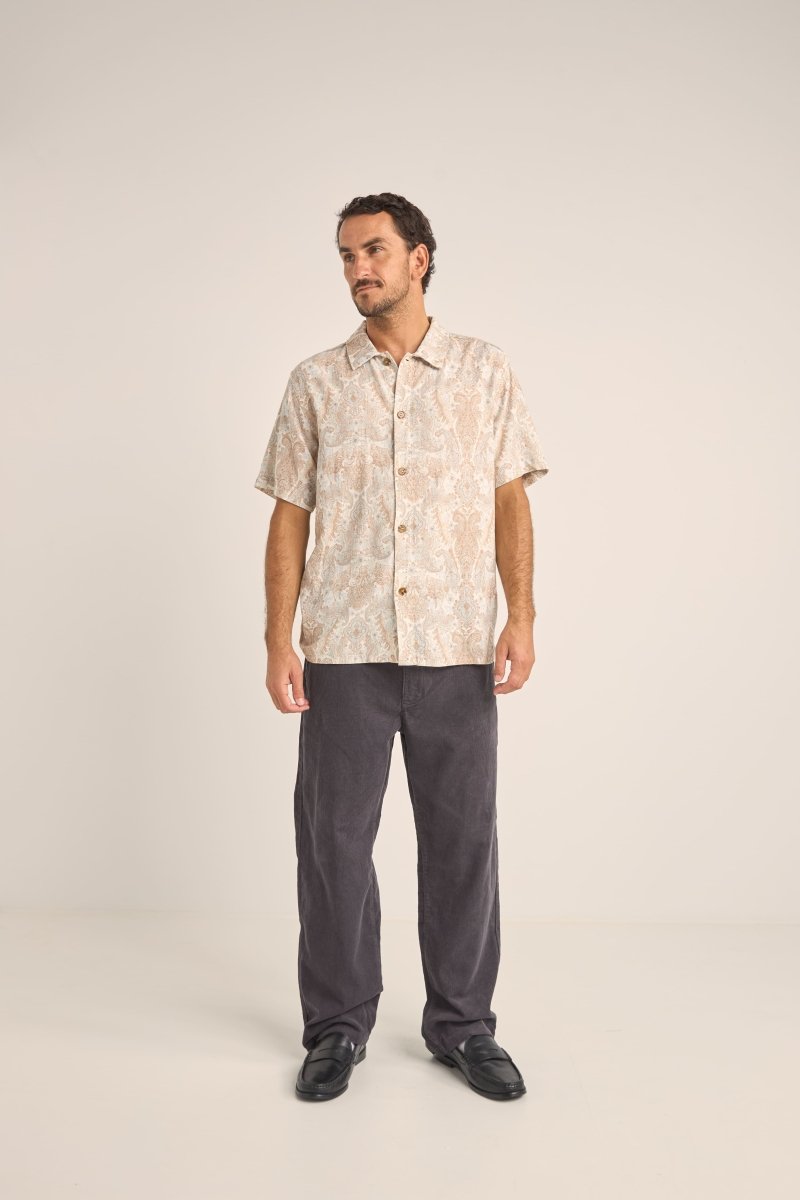 Jean Paisley Ss Chemise Homme#ChemisesRhythm