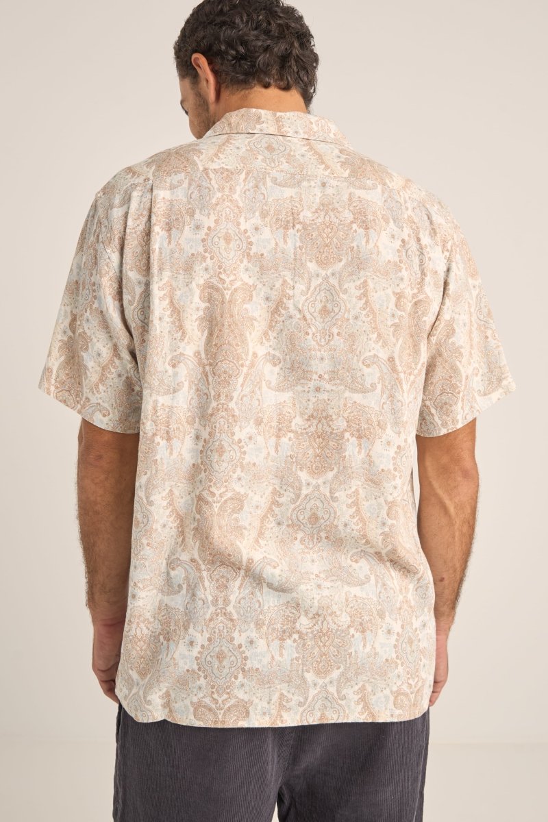 Jean Paisley Ss Chemise Homme#ChemisesRhythm