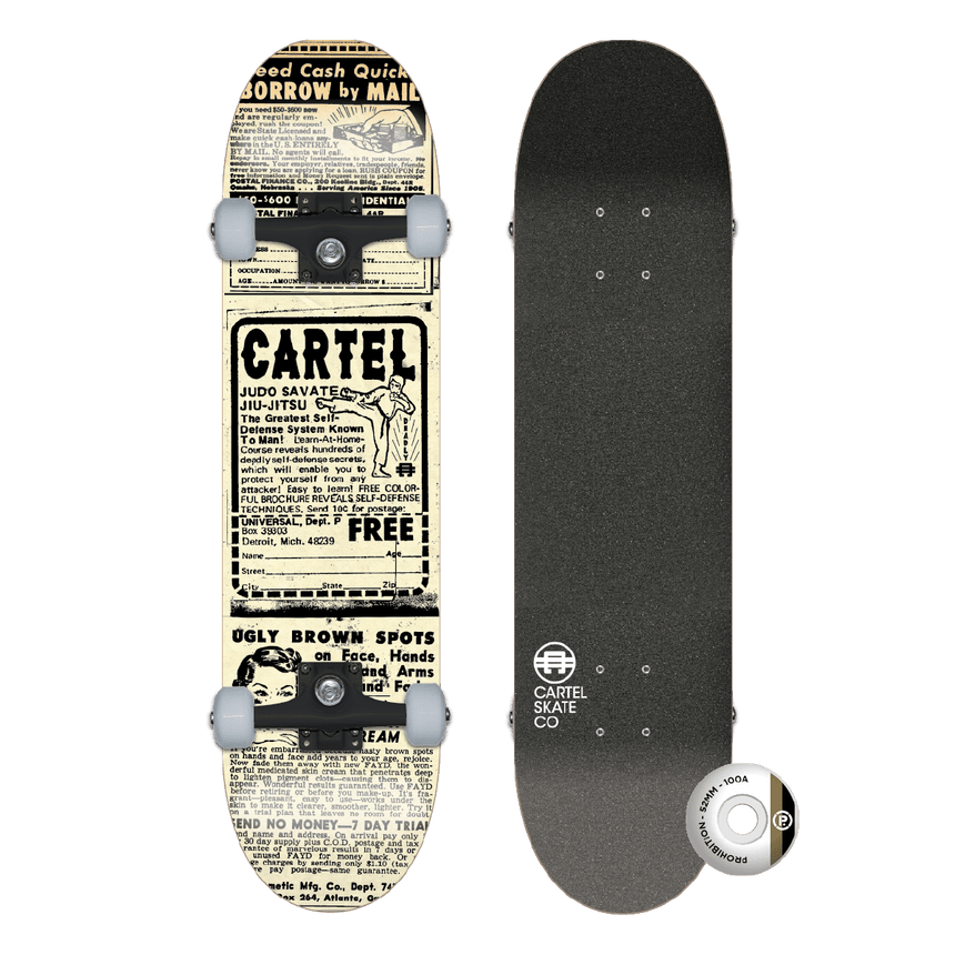 Karate - Skateboard Complet 7.8#CompleteCartel