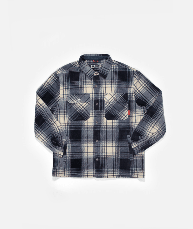 Keel Polar Shirt - Chemise Manches Longues Homme#ChemisesSalty Crew