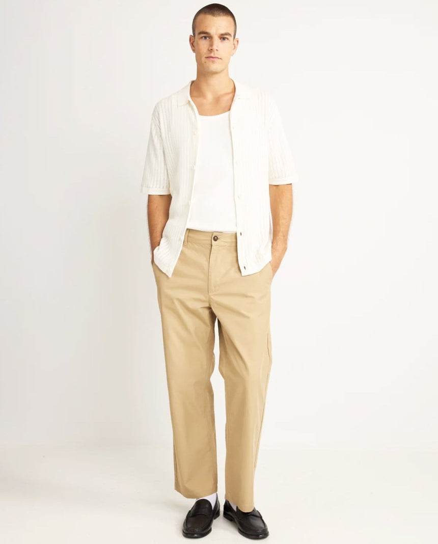 Knit Button Down Polo Homme#Tee ShirtsRhythm