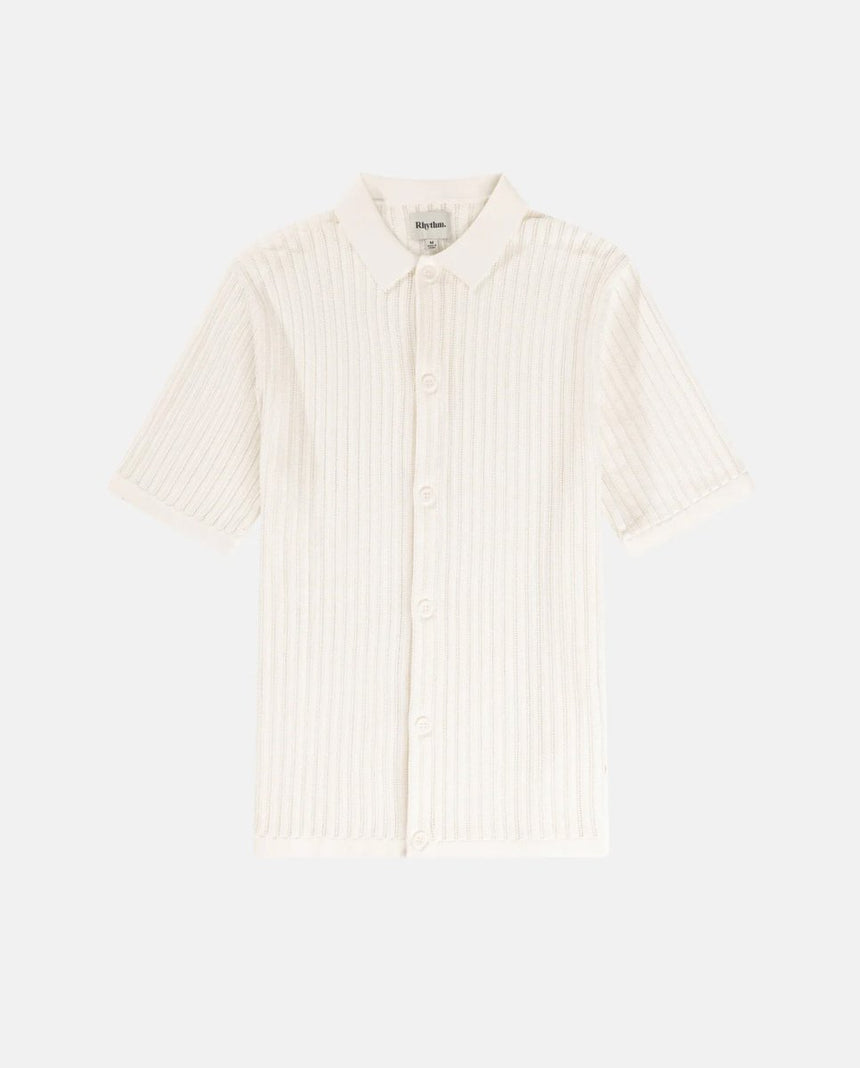 Knit Button Down Polo Homme#Tee ShirtsRhythm