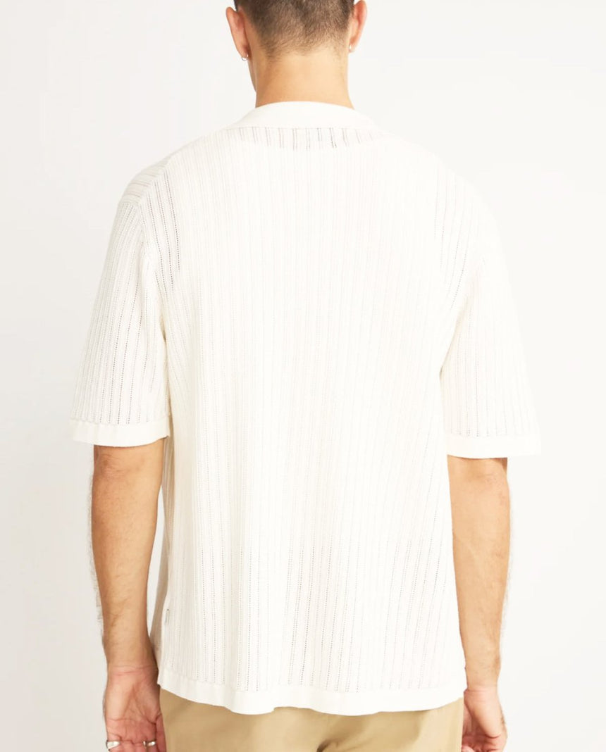 Knit Button Down Polo Homme#Tee ShirtsRhythm