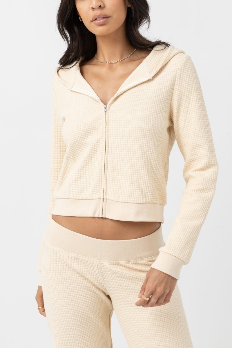 Light Layers Zip Up - Veste Sweat FemmeSweatsRhythm