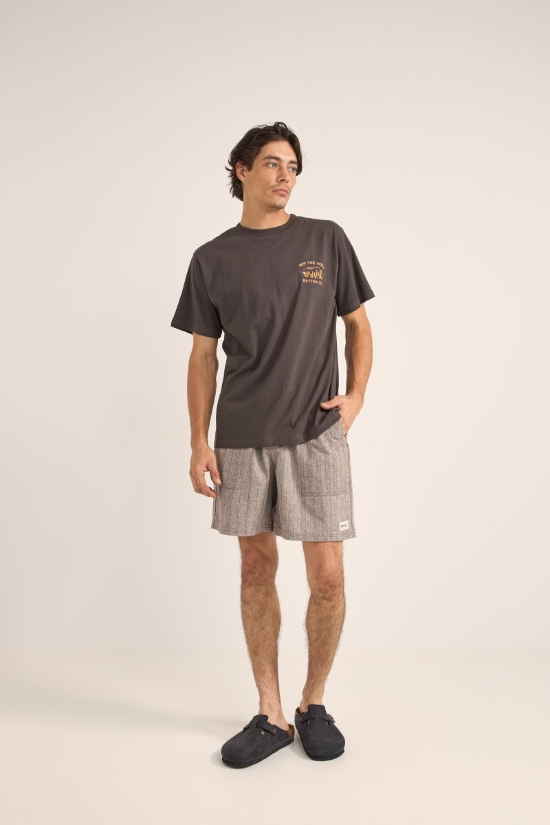 Linen Stripe Fatigue Jam Homme#ShortsRhythm