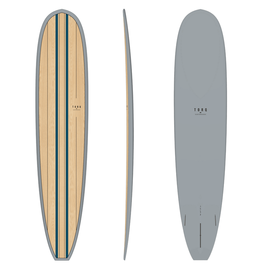 Long Tet Wood 9"1 Planche De Surf LongboardLongboardTorq