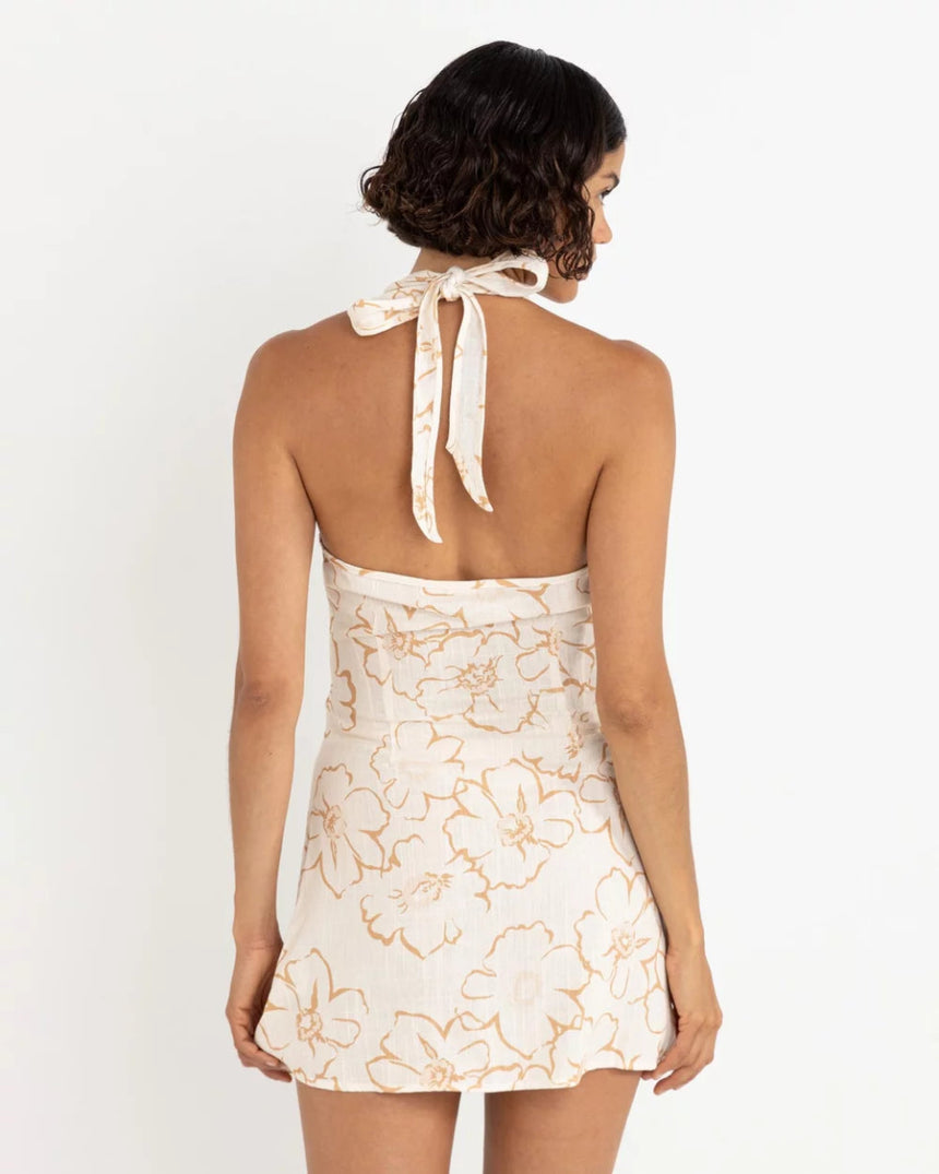 Lulu Floral Wrap Mini - Robe Courte FemmeDressRhythm