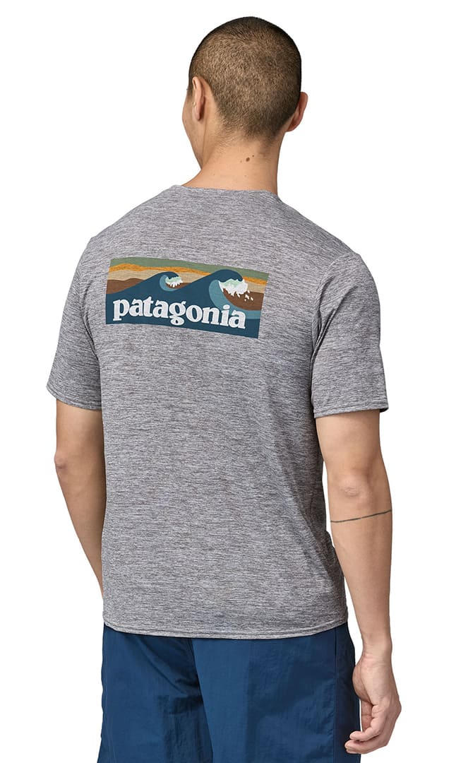 Men's Capilene Cool Daily Graphic Waters T-Shirt Homme#Tee ShirtsPatagonia