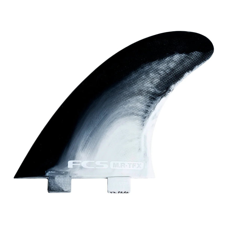 MR Twin +1 PC Black/White Swirl Retail Fins - Derives de SurfDérivesFcs