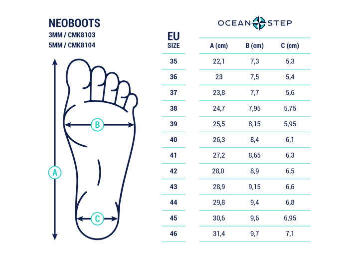 Neo Boots II 3 mm - Botillon De Marche AquatiqueChaussons SurfOcean Step