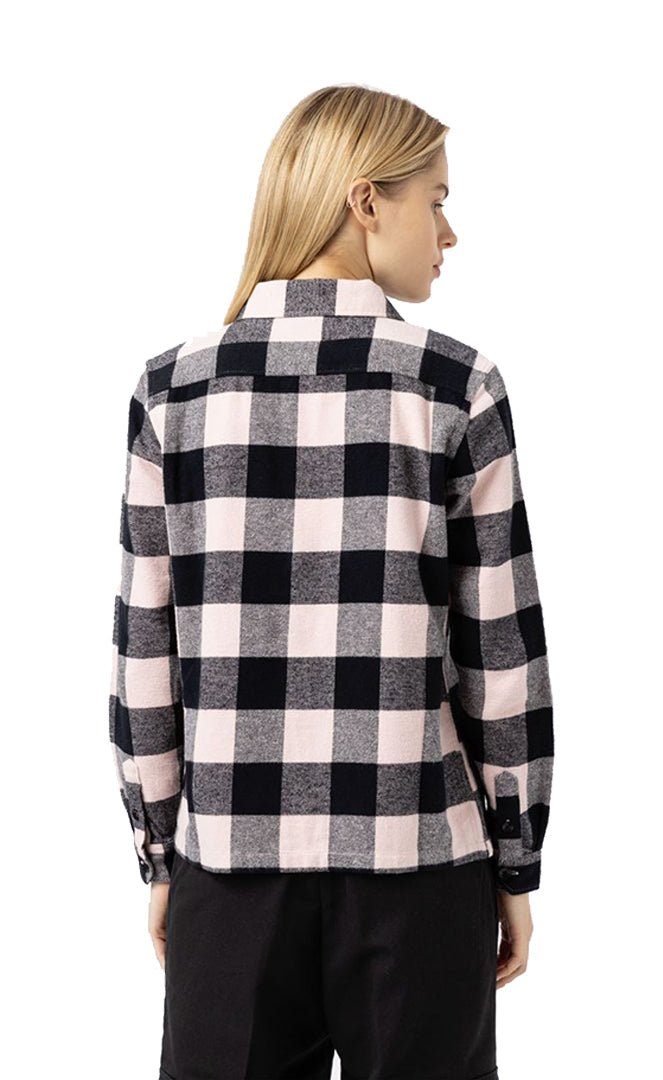 New Sacramento Light Pink Chemise Manches Longues Femme#ChemisesDickies