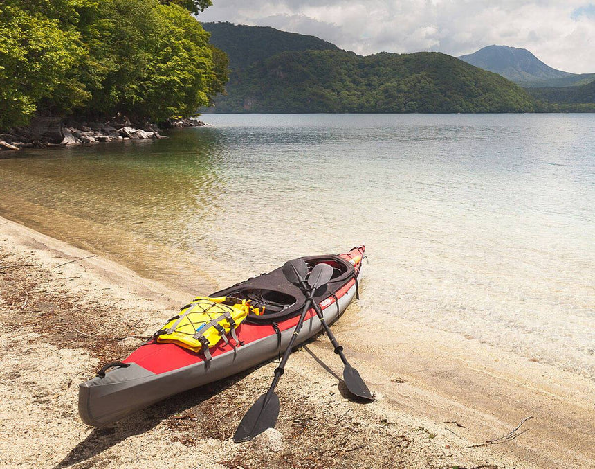 Borsa Impermeabile per Kayak Sup - 20 L Gialla