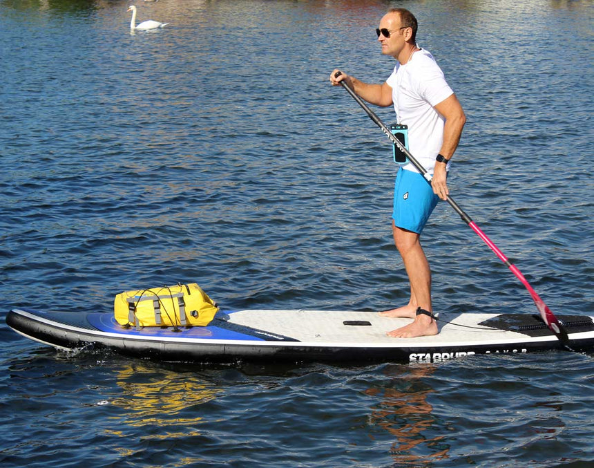 Borsa Impermeabile per Kayak Sup - 20 L Gialla