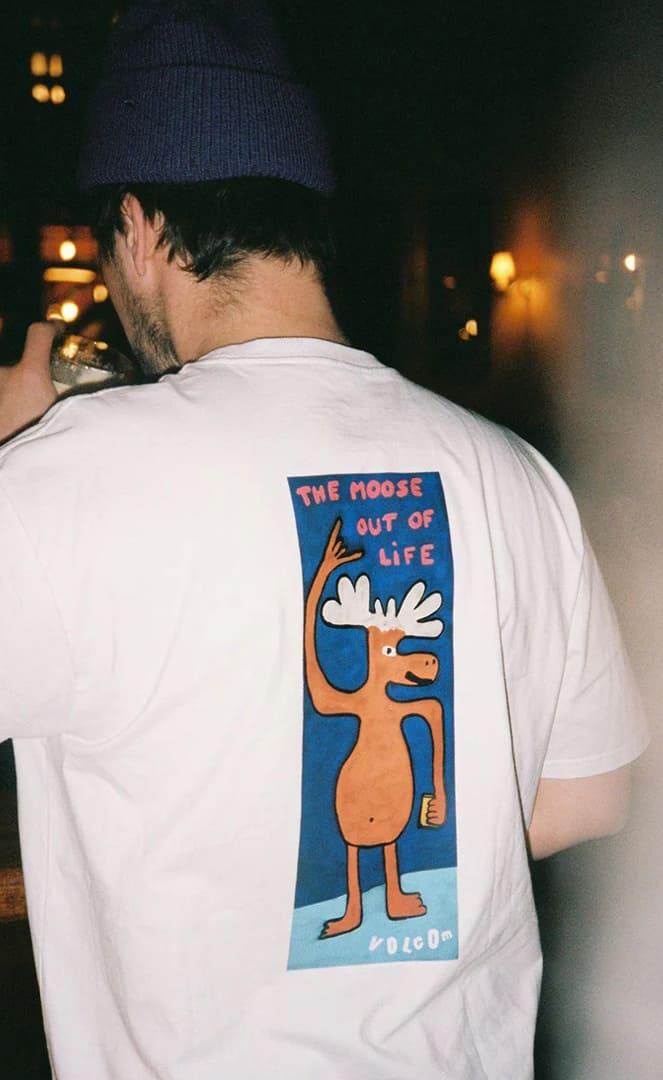 Olivmoose Tee Shirt Coupe Classique Manches Courtes Homme#Tee ShirtsVolcom