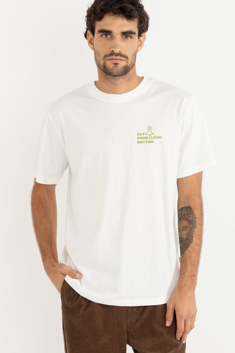 Outdoor Livin - T Shirt HommeTee ShirtsRhythm
