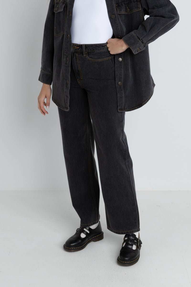 Oversized Denim - Veste FemmeVestesRhythm