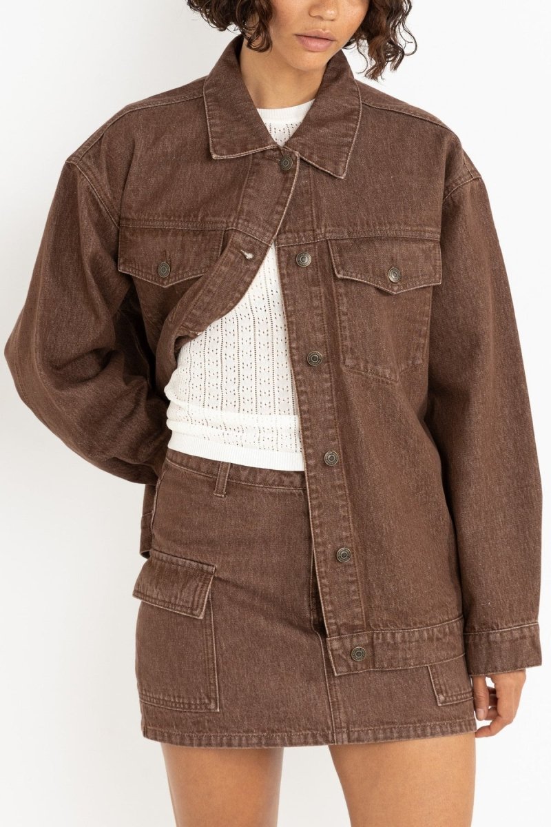 Oversized Denim - Veste Oversize FemmeVestesRhythm