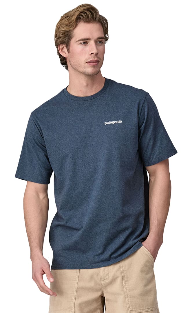 P - 6 Logo Responsibili - Tee T - Shirt Homme#Tee ShirtsPatagonia