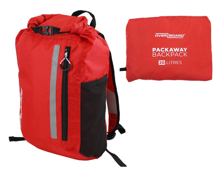 Packaway Backpack - Sac À Dos Étanche 20 L RougeSacs à DosOverboard
