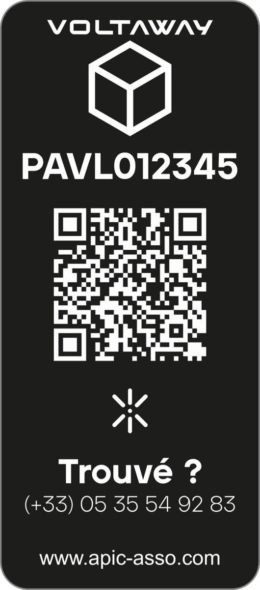 Paravol StickerSecurityVoltaway