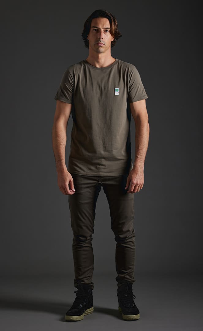 Patch T-Shirt S/S Homme#Tee ShirtsPull - in