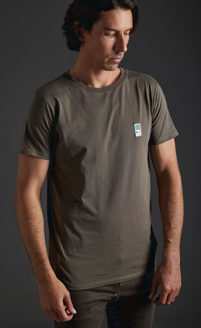 Patch T-Shirt S/S Homme#Tee ShirtsPull - in