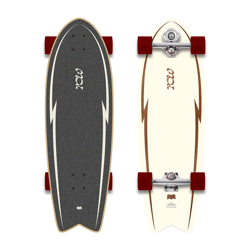 Pipe 32" Power Surfing Series Surfskate#SurfskatesYow