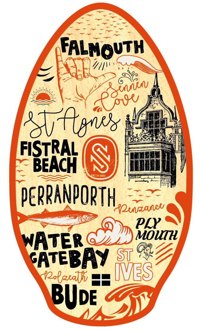 Planche De Skim Bois#SkimboardsSkim One