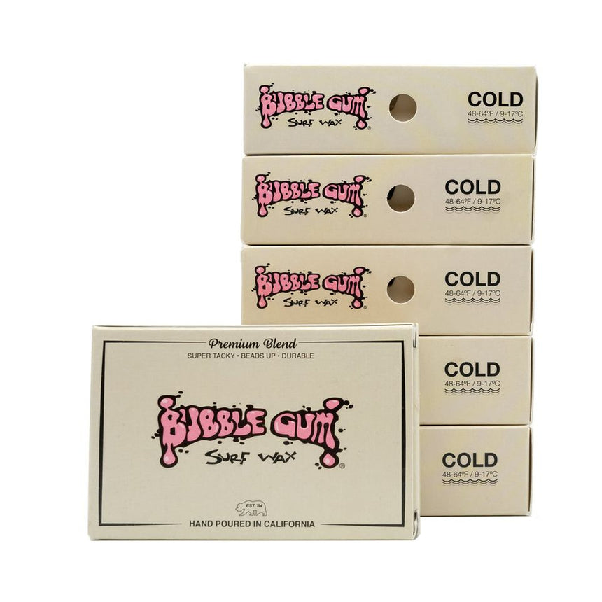 Premium Formula Cold <16°C Wax De SurfWaxBubble Gum
