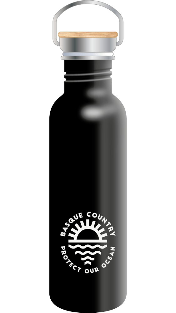 Protect Ocean Basque Country Gourde#BouteillesNolla