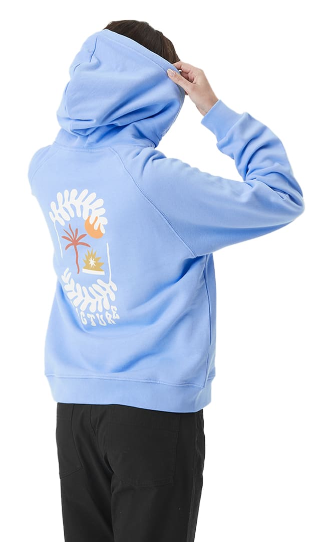 Quenar Hoodie Sweat Femme Vista Blue#SweatsPicture