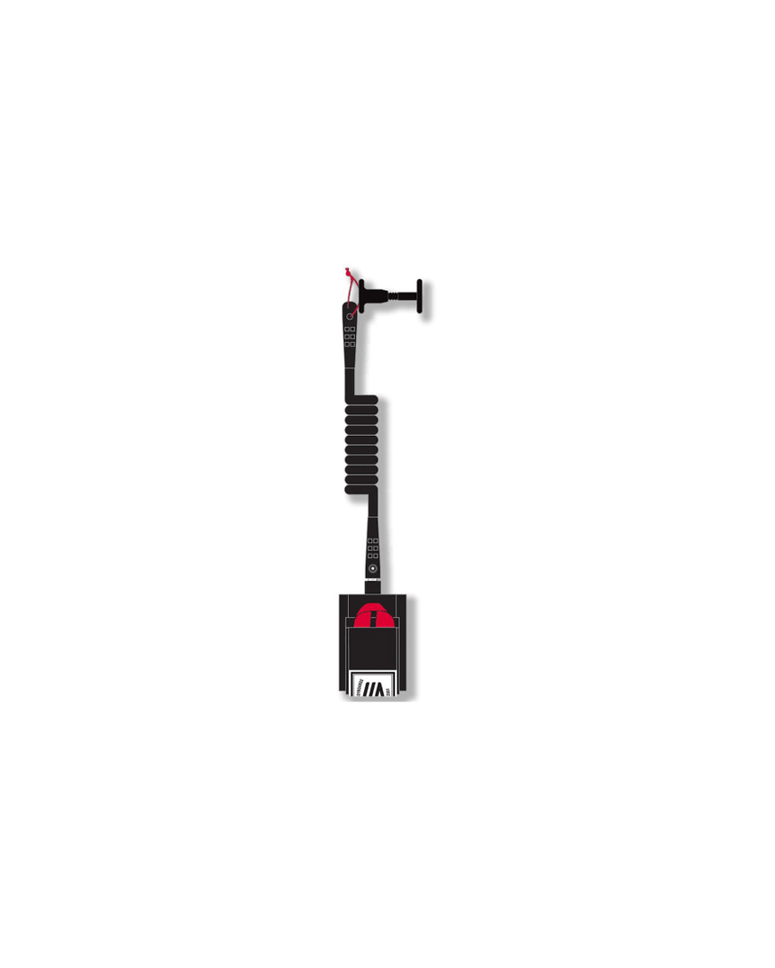 Regular Coiled - Leash Poignet BodyboardLeashsSniper