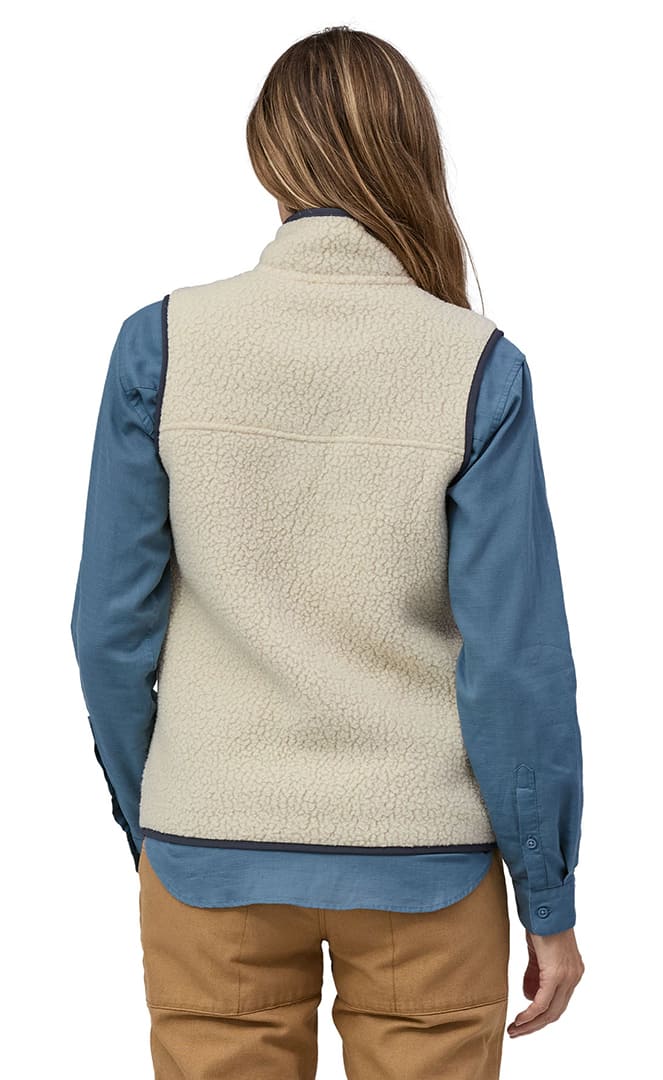 Retro Pile Polaire Sans Manche Femme#PolairesPatagonia