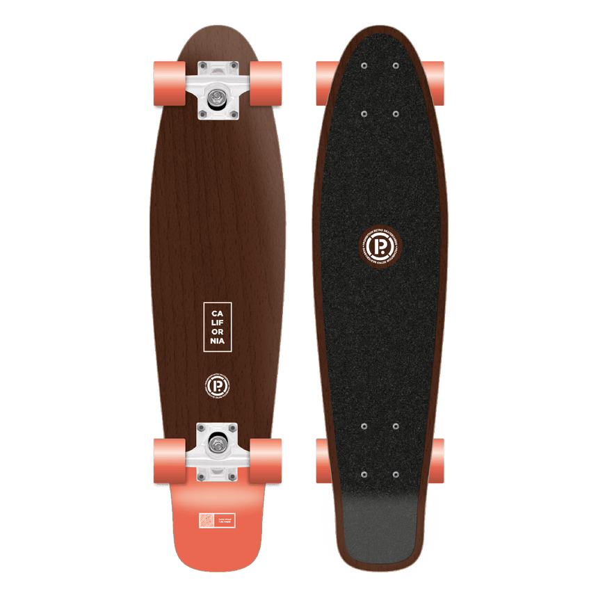 Retro Wood Cruiser - Skate Cruiser CompletWoodProhibition