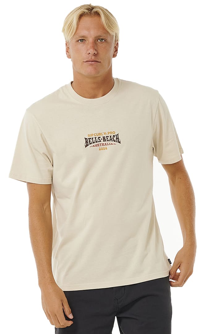 Rip Curl Pro 2024 Logo T - Shirt S/S Homme#Tee ShirtsRip Curl