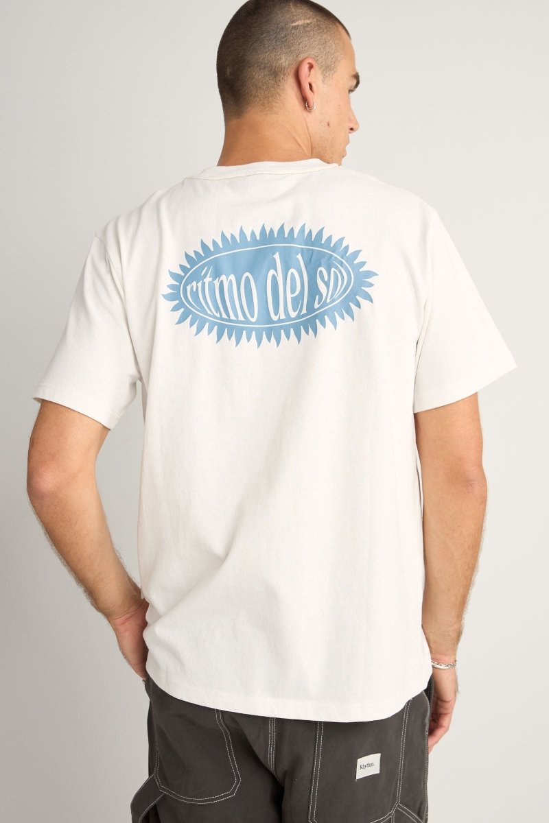 Ritmo Printed Vintage Ss T-Shirt Homme#Tee ShirtsRhythm