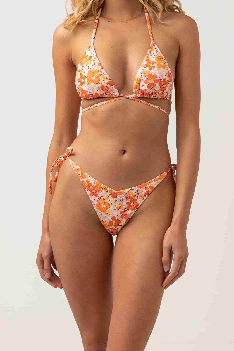 Rosa Floral Bas de Maillot Femme#Maillots De BainRhythm