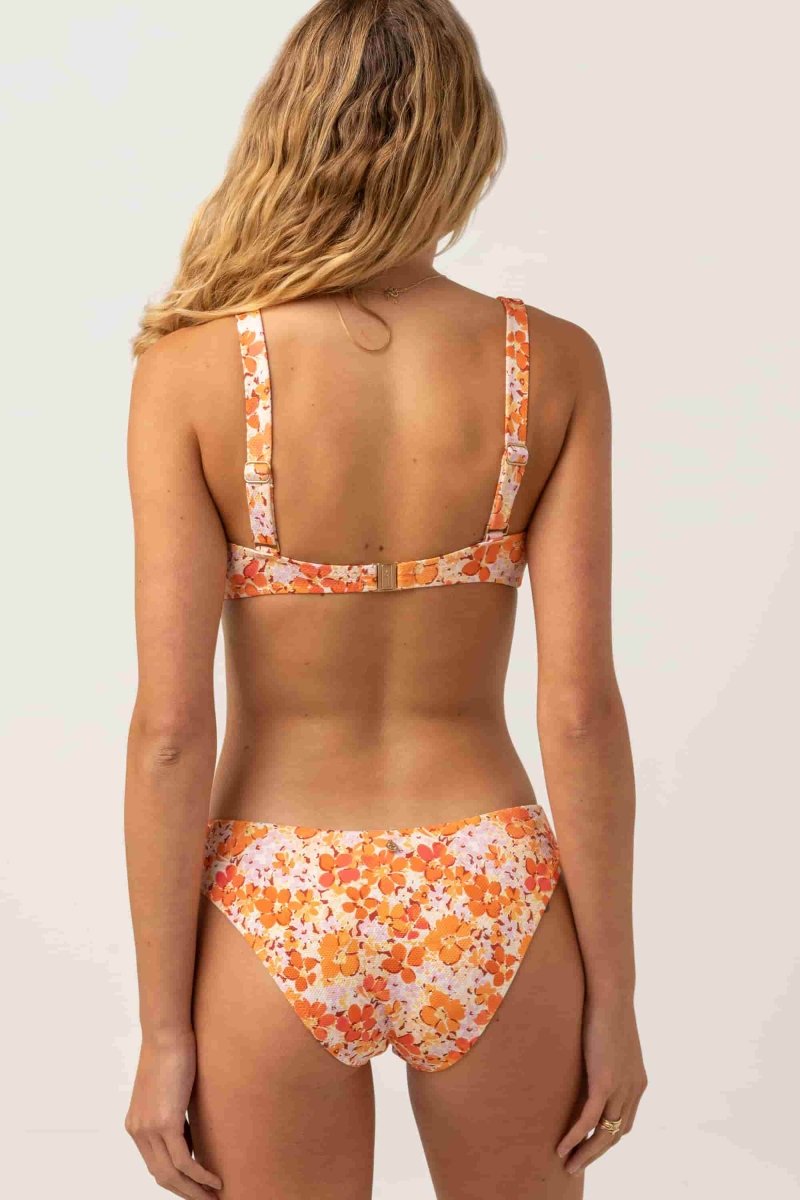 Rosa Floral Haut de Maillot Femme#Maillots De BainRhythm