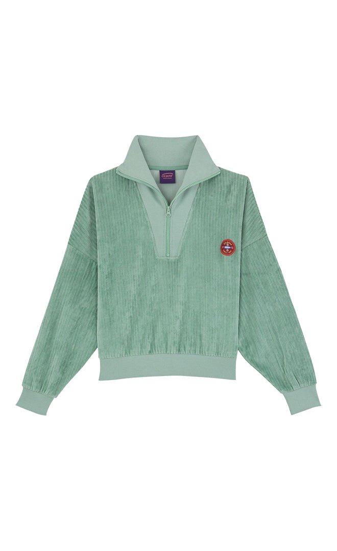 Satchel Sweat en Velours Femme#SweatsOxbow