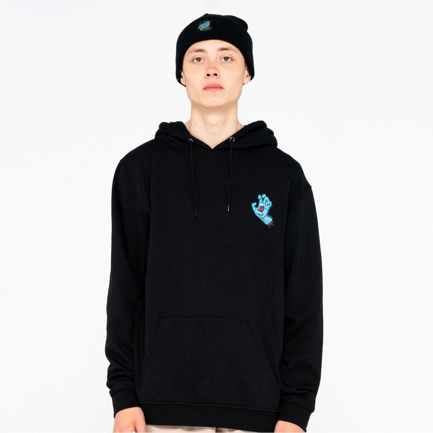 Screaming Hand Chest Black Sweat Homme#SweatsSanta Cruz