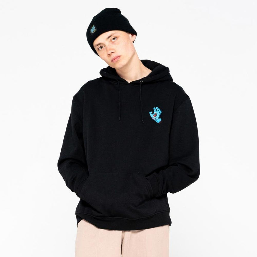 Screaming Hand Chest Black Sweat Homme#SweatsSanta Cruz