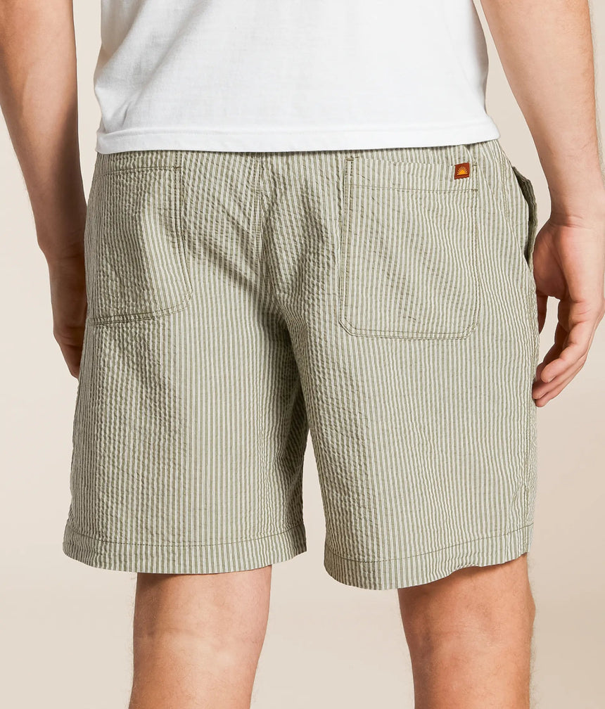 Seersucker Stripe Jam - Short Homme#ShortsRhythm