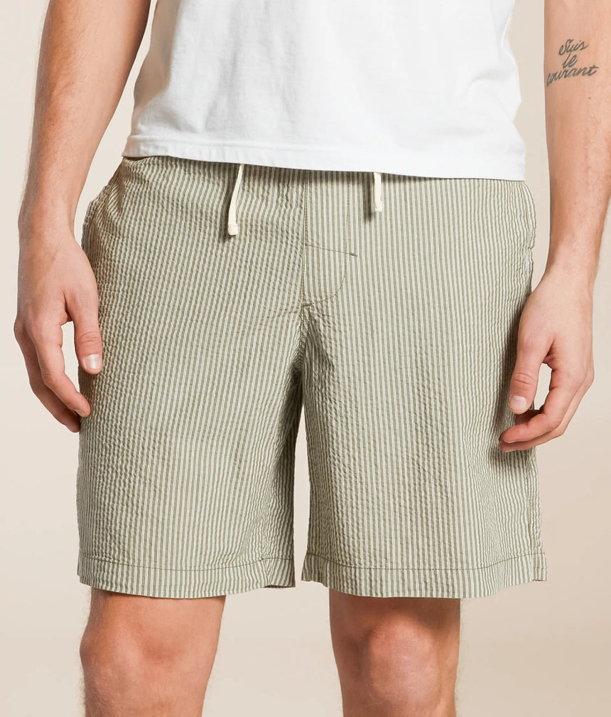 Seersucker Stripe Jam - Short Homme#ShortsRhythm
