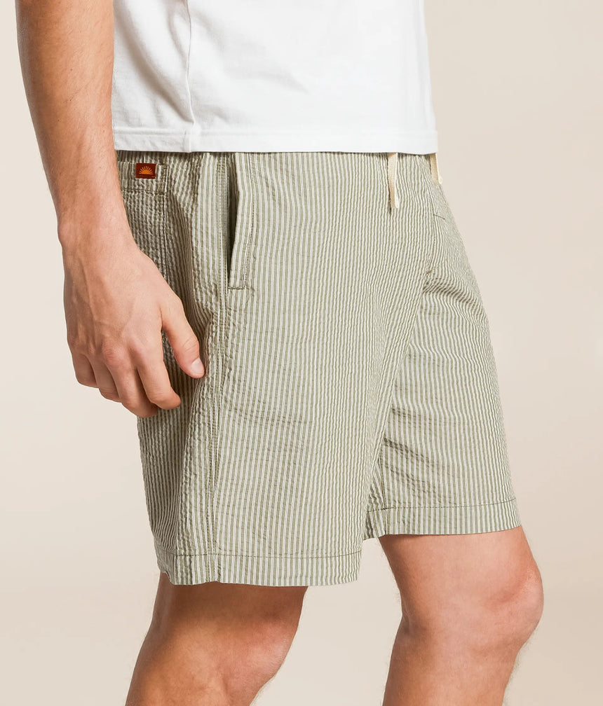 Seersucker Stripe Jam - Short Homme#ShortsRhythm