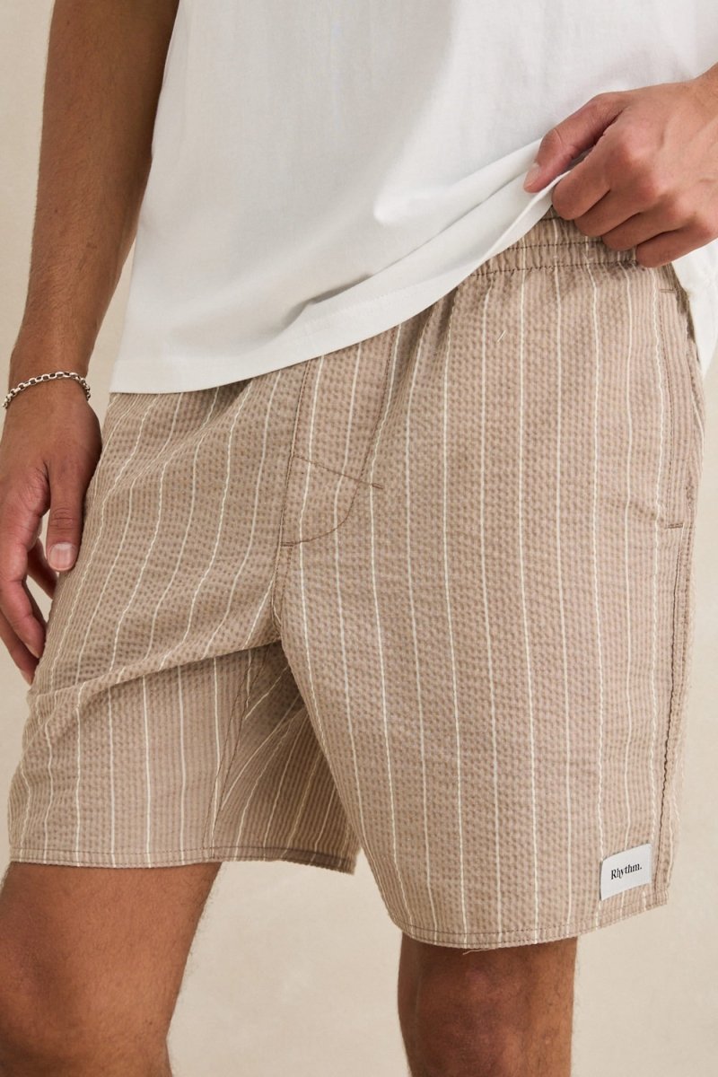 Seersucker Strpe - Short HommeShortsRhythm