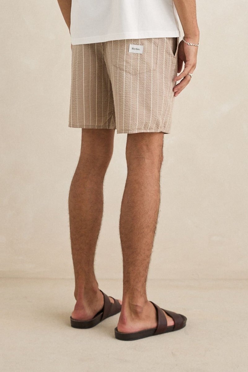 Seersucker Strpe - Short HommeShortsRhythm