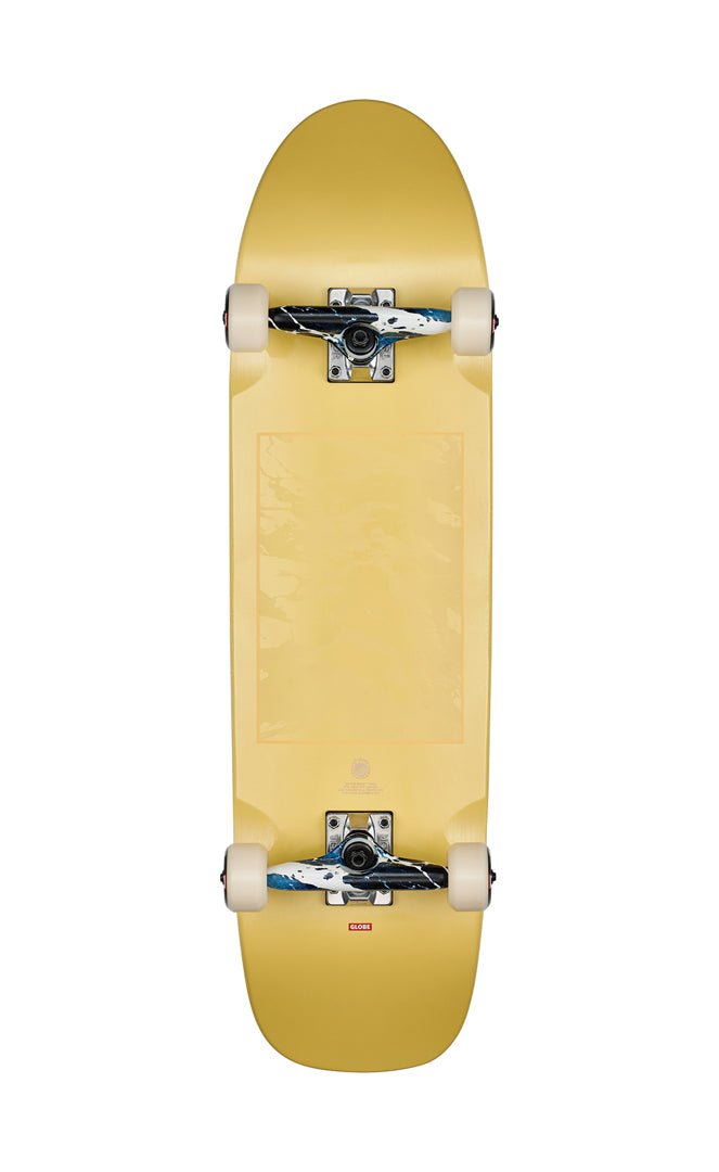 Shooter 8.625 Yellow/Comehell Skate Complet#Skateboard StreetGlobe