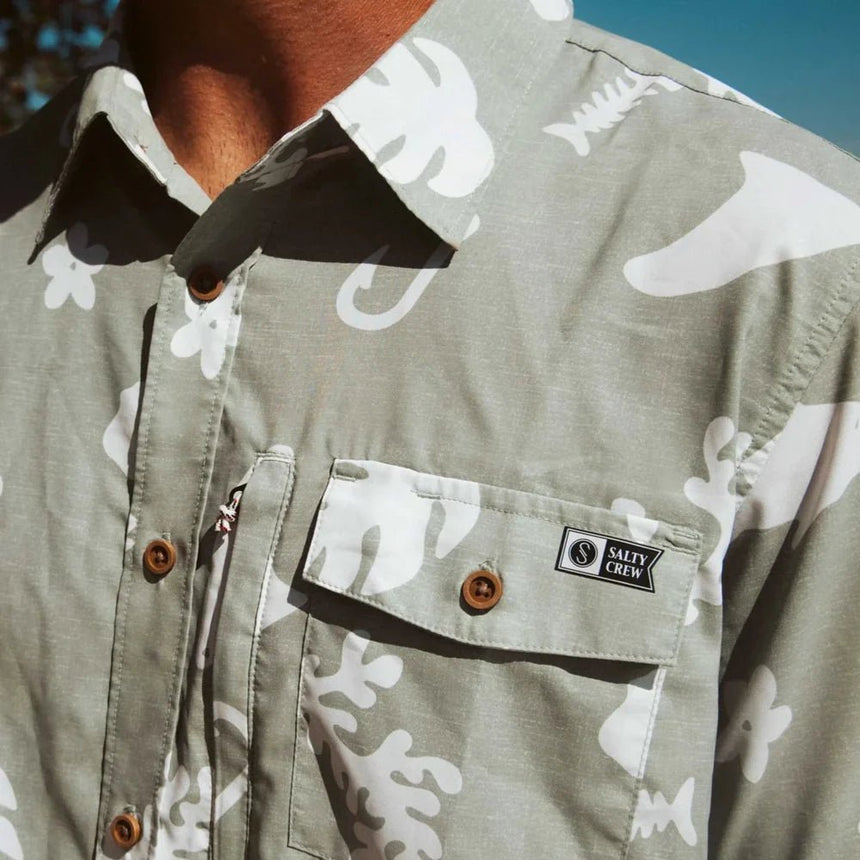 Shoots S/S Tech Chemise Homme#ChemisesSalty Crew