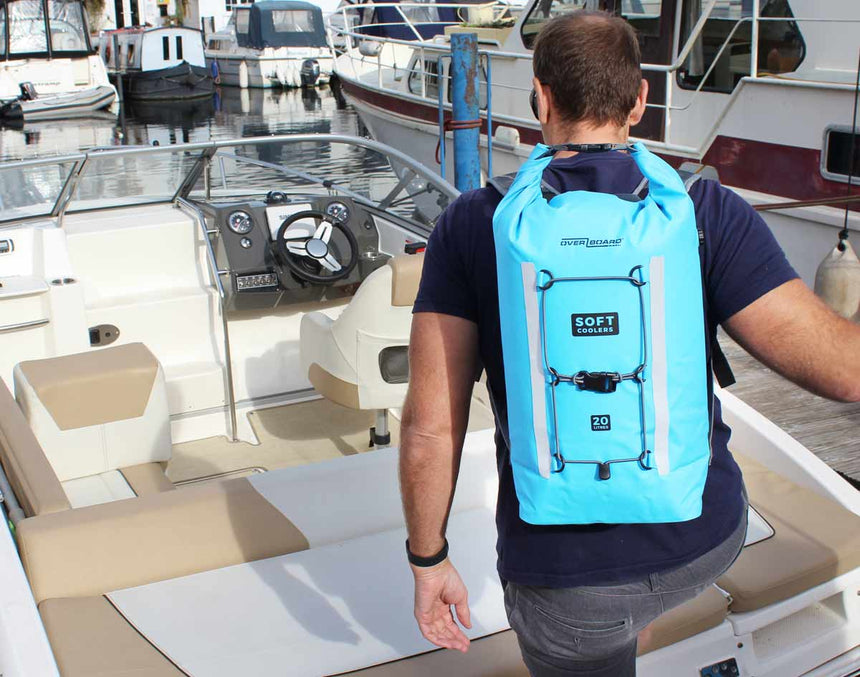 Soft Cooler Backpack - Sac À Dos Isotherme Étanche 20 L BleuSacs à DosOverboard