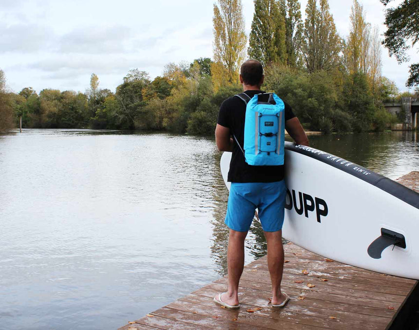 Soft Cooler Backpack - Sac À Dos Isotherme Étanche 20 L BleuSacs à DosOverboard